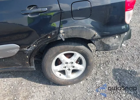 2001 Toyota Rav4 из США, поврежденный, VIN JTEHH20V810039449